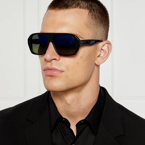 Final Price! Gucci GG1615S 003 Red/Orange/Ocher Sunglasses - Picture 3 of 10